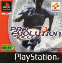 Pro Evolution Soccer PAL Playstation PAL box art